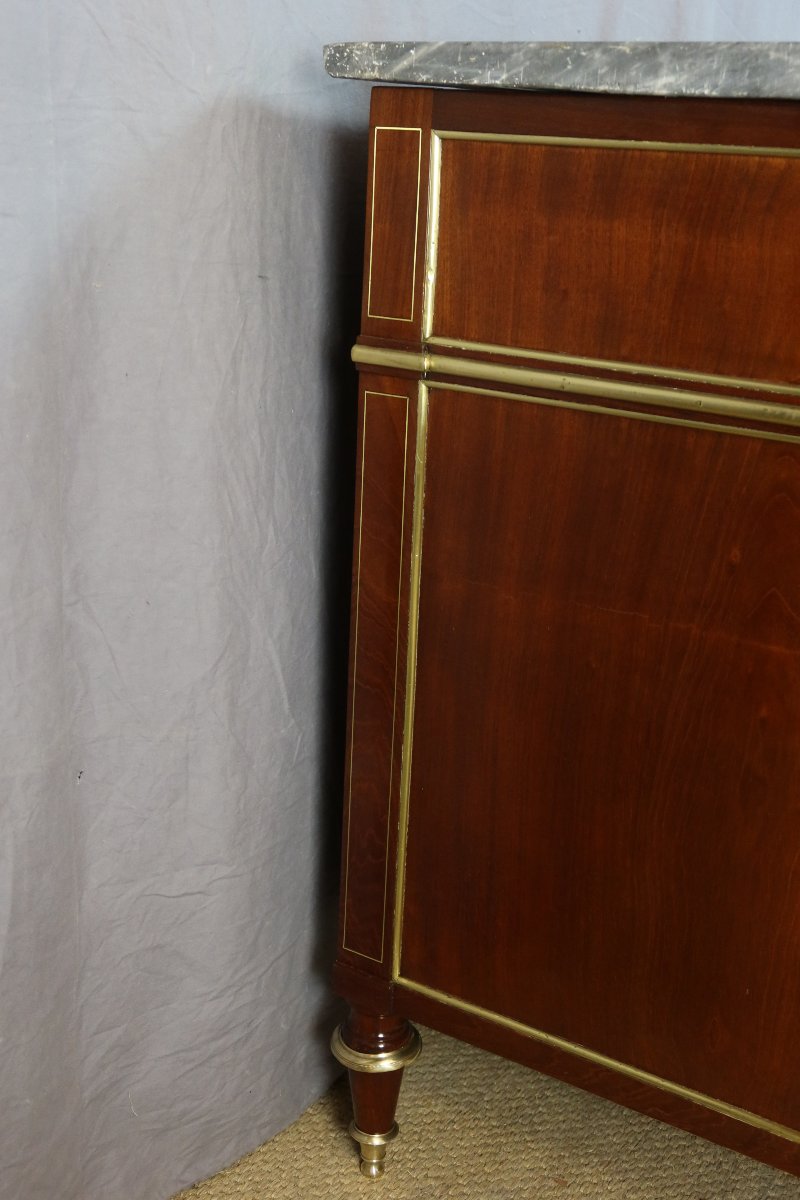 Commode Louis XVI fin XVIIIème siècle-photo-5