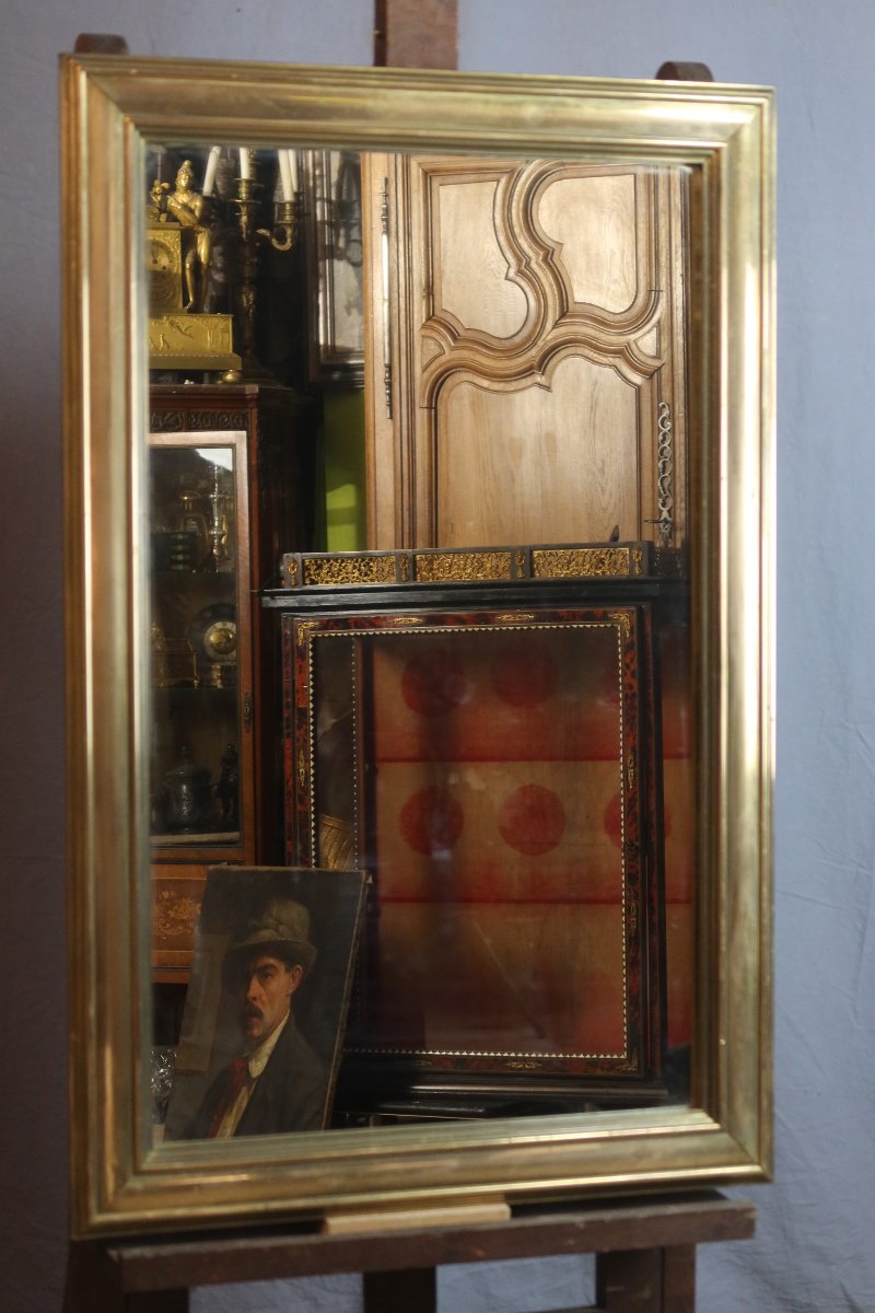 Brass Bistro Mirror