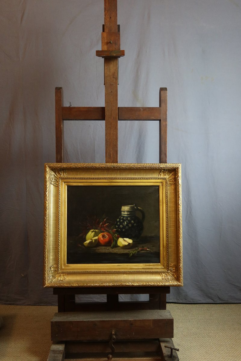 Still Life Painting Signed By Eugène Claude (1841–1922)-photo-2