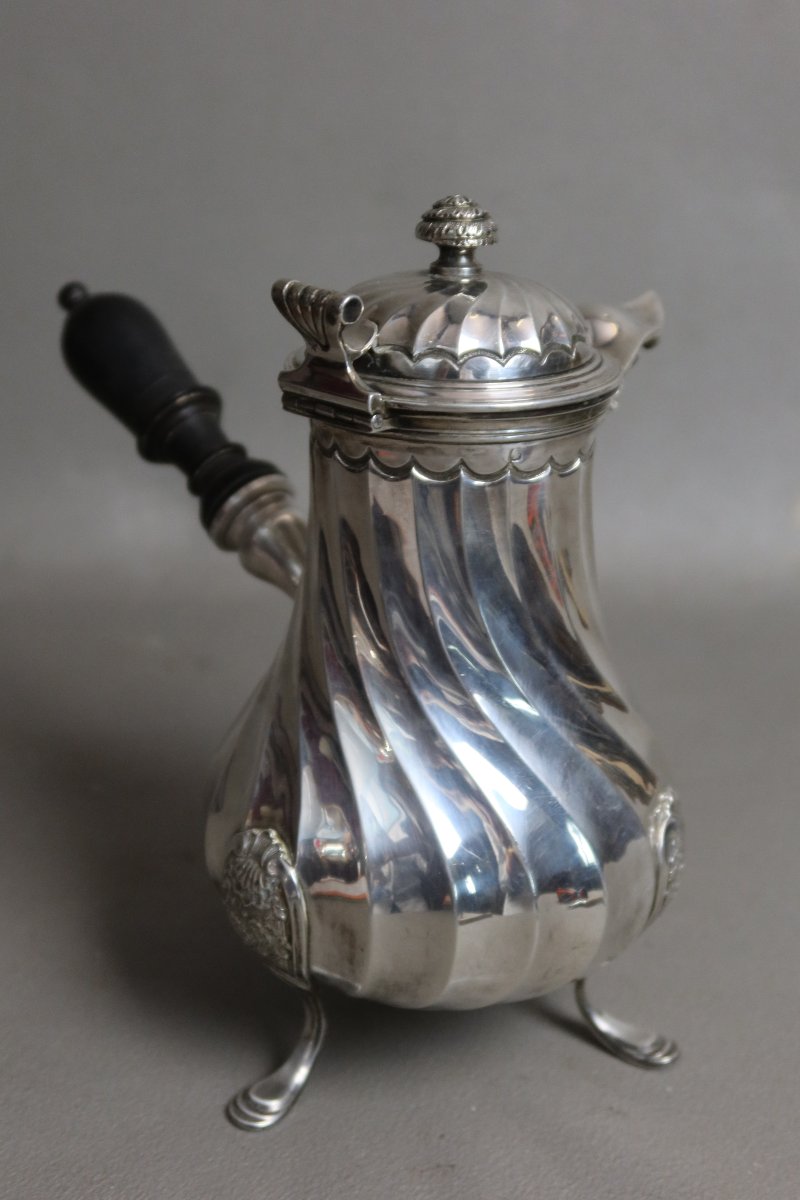 Selfish Silver Coffee Pot By Maison Cardeilhac-photo-2