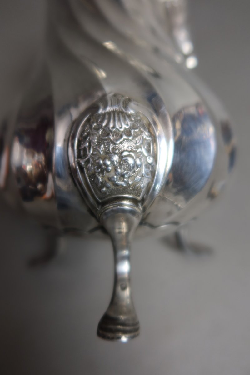 Selfish Silver Coffee Pot By Maison Cardeilhac-photo-3