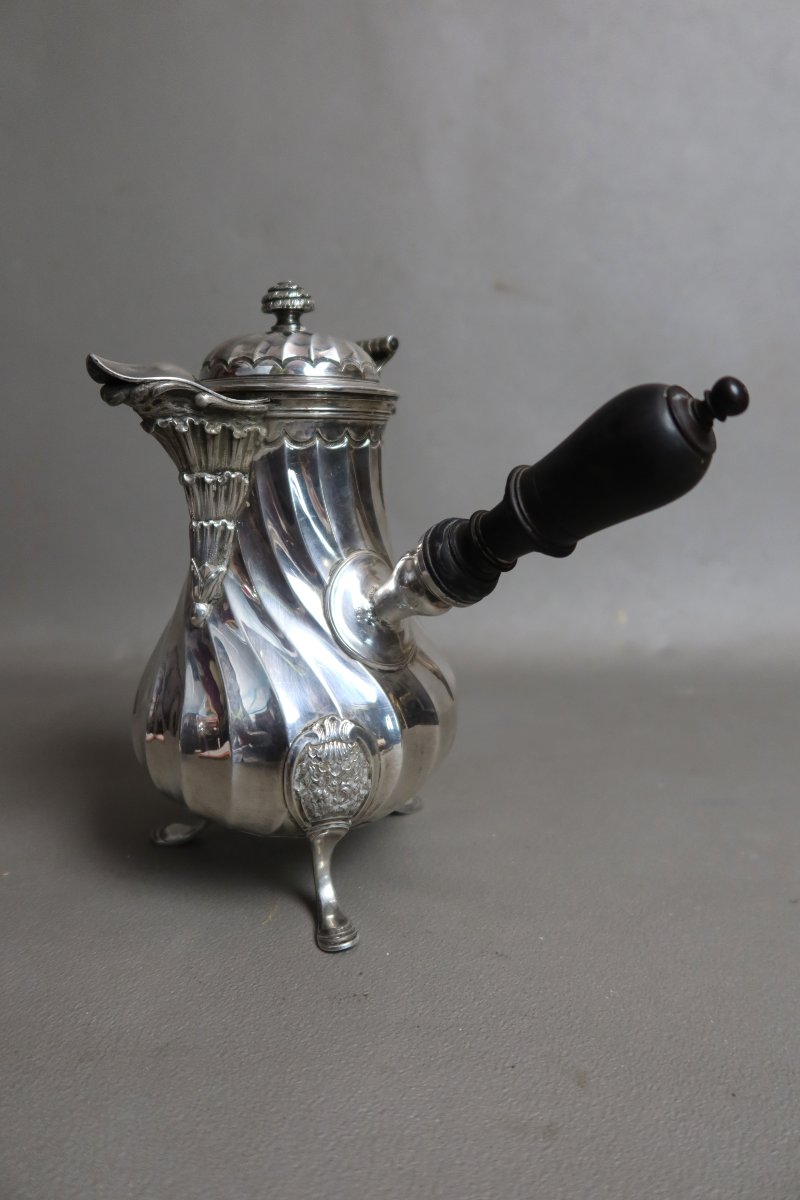 Selfish Silver Coffee Pot By Maison Cardeilhac-photo-1