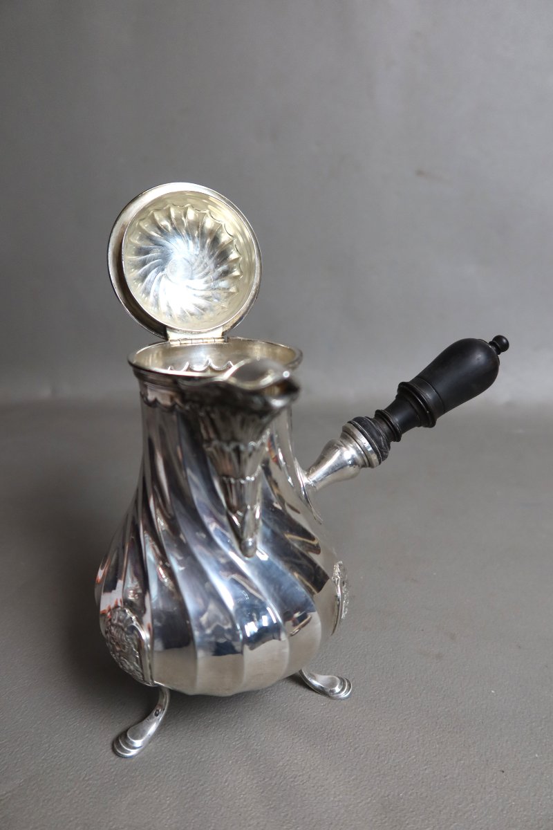 Selfish Silver Coffee Pot By Maison Cardeilhac-photo-4