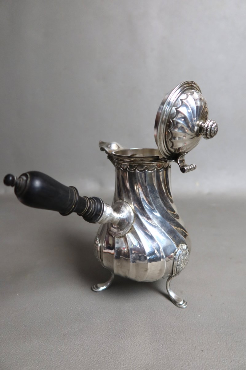 Selfish Silver Coffee Pot By Maison Cardeilhac-photo-5