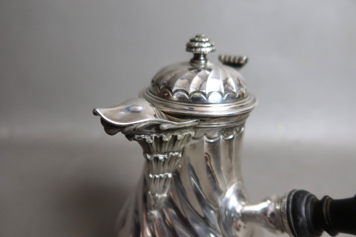 Selfish Silver Coffee Pot By Maison Cardeilhac-photo-7