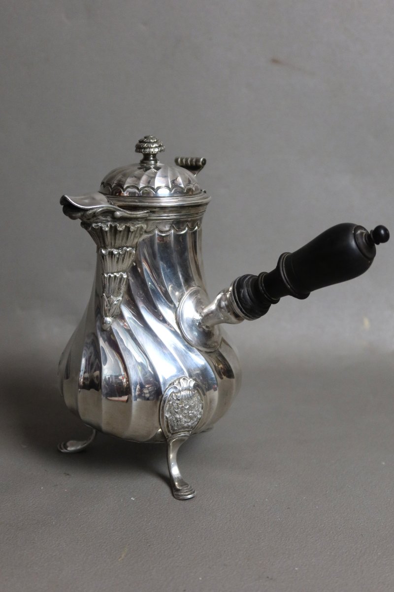 Selfish Silver Coffee Pot By Maison Cardeilhac