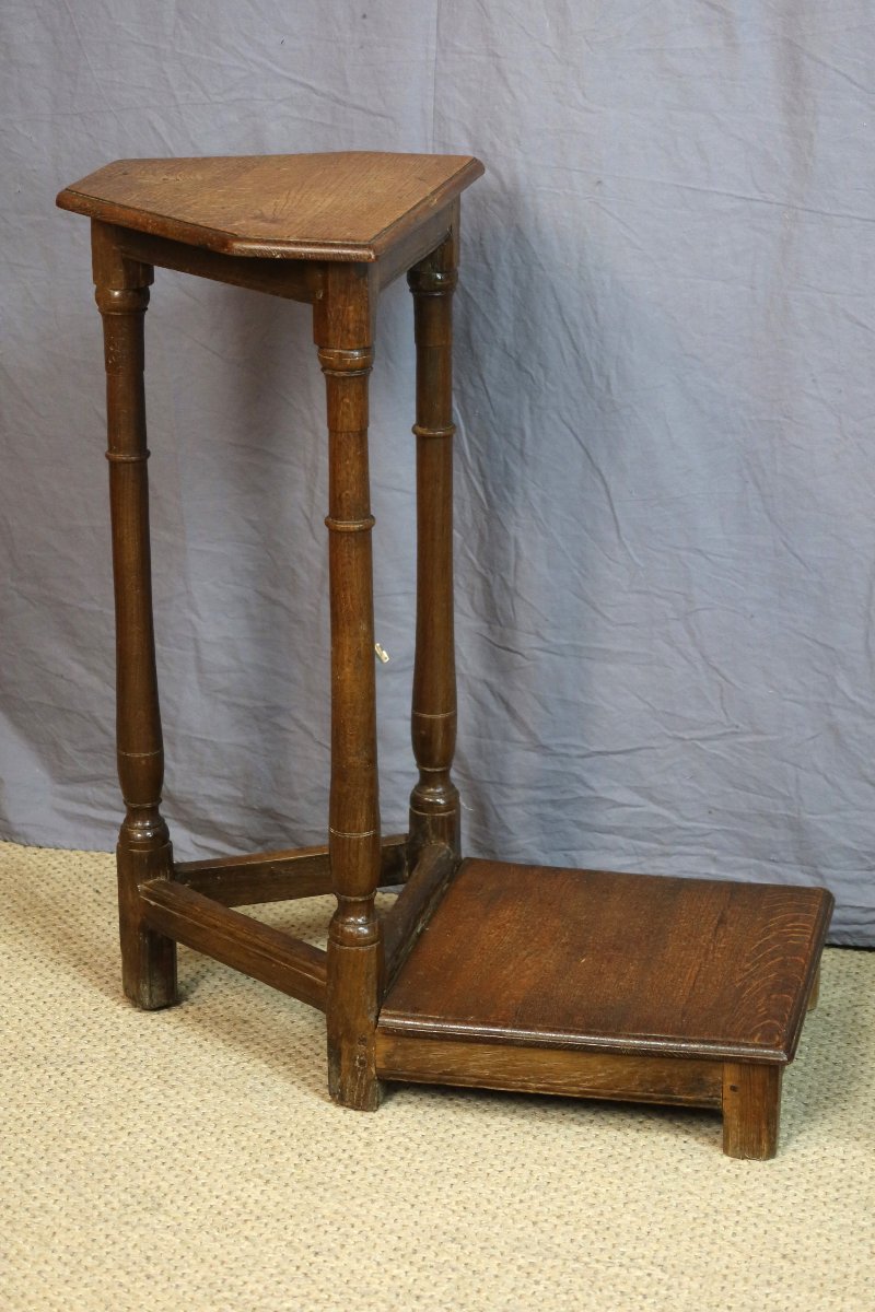 Paire de tabourets de chantre-photo-3