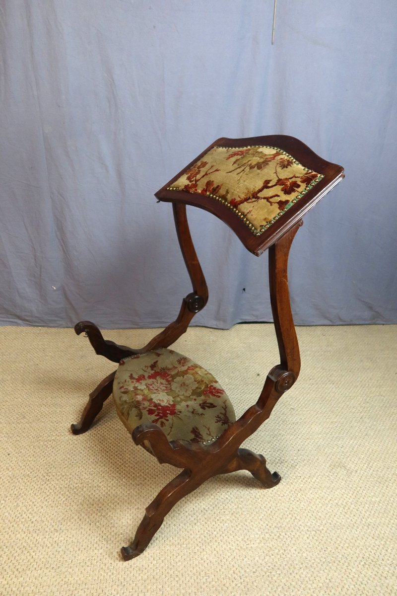 Fauteuil curule XIXème siècle-photo-1
