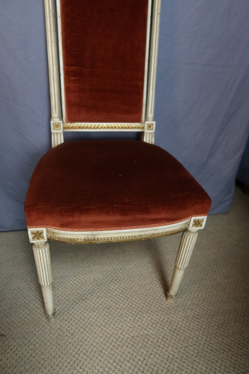 série de 12 chaises de style -photo-4