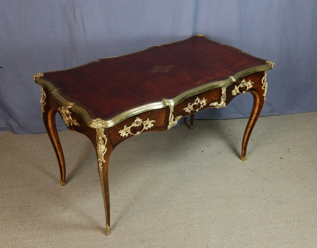 Bureau Louis XV époque XIXème siècle