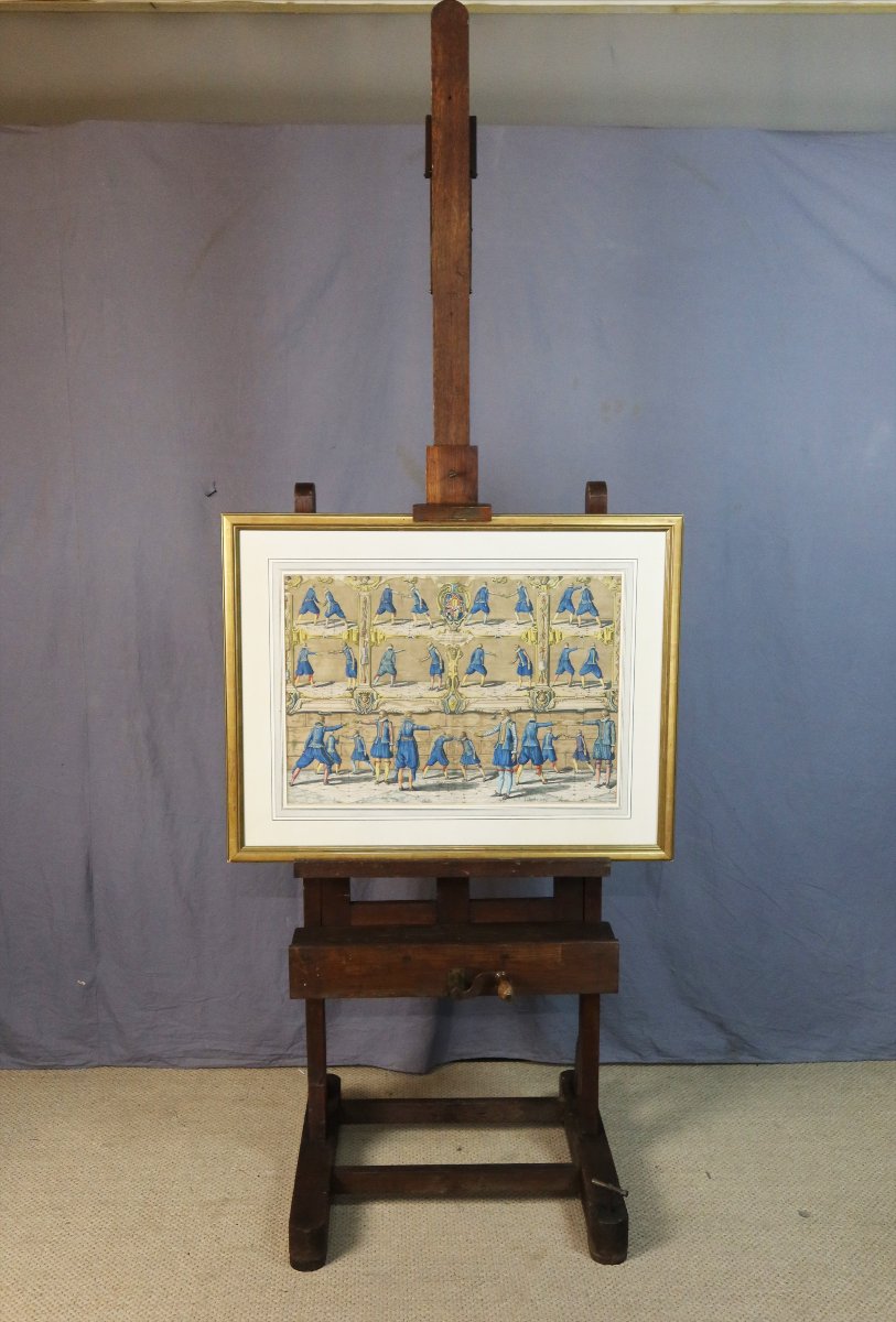 19th-century Oak Easel-photo-1