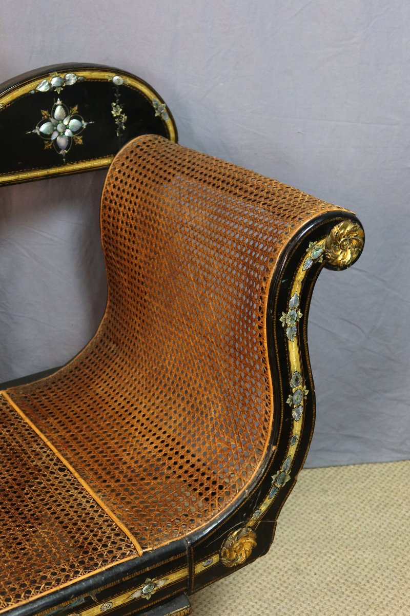 Large Napoleon III-era Sofa-photo-4