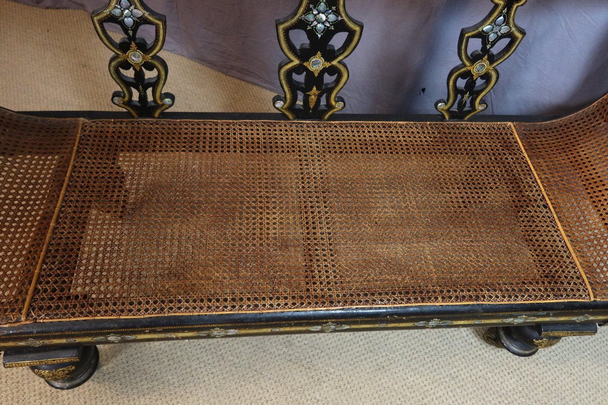 Large Napoleon III-era Sofa-photo-5