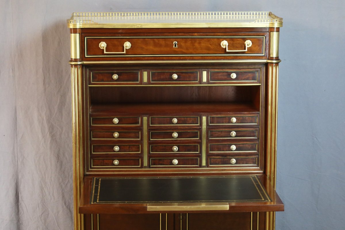 secrétaire époque Louis XVI-photo-2