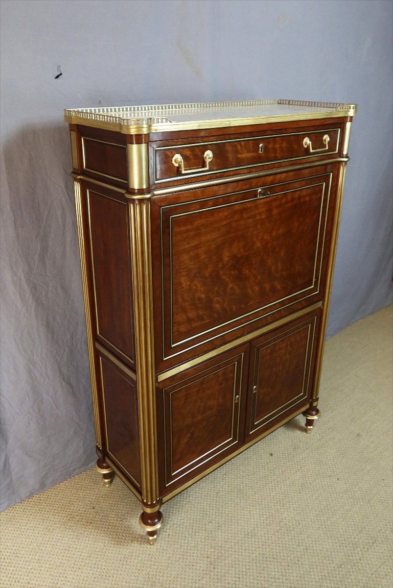 secrétaire époque Louis XVI-photo-2