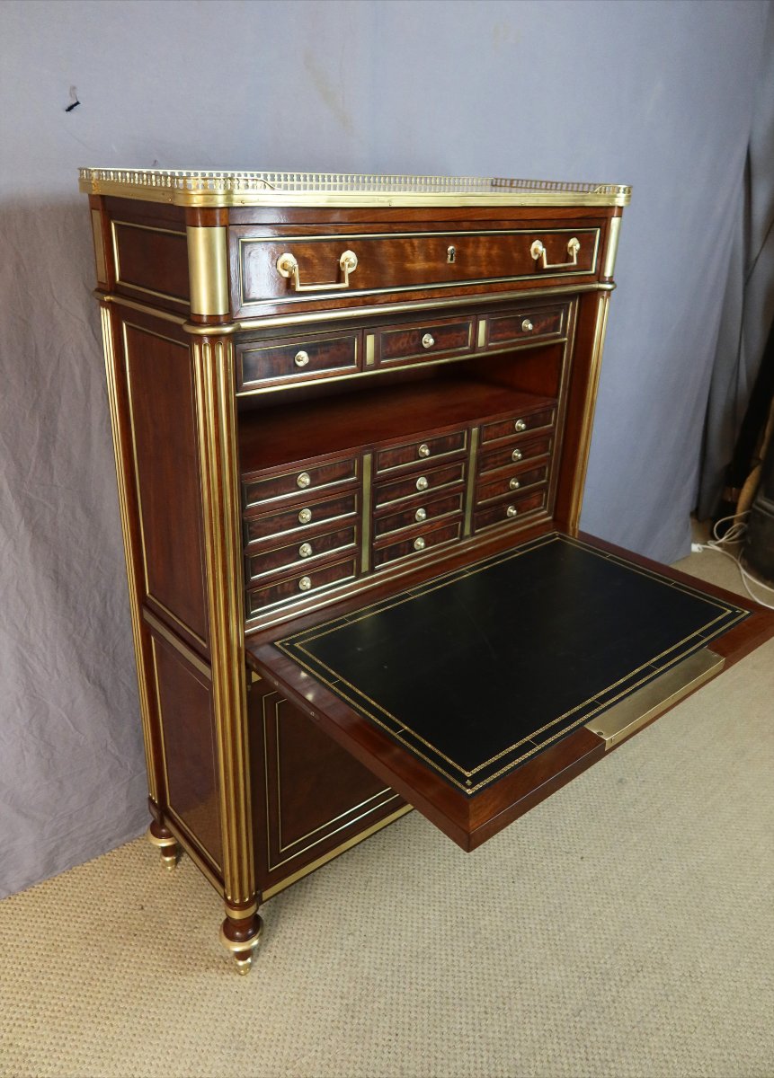 secrétaire époque Louis XVI-photo-3