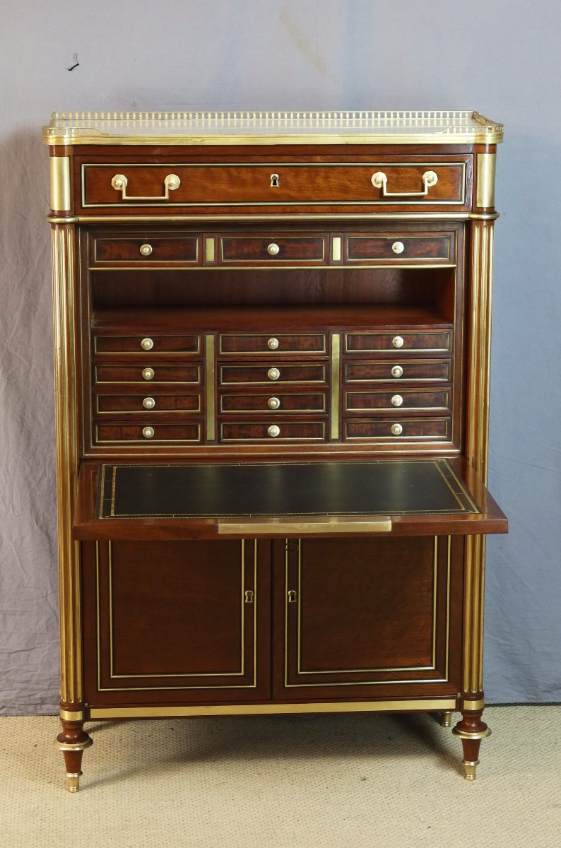 secrétaire époque Louis XVI-photo-4