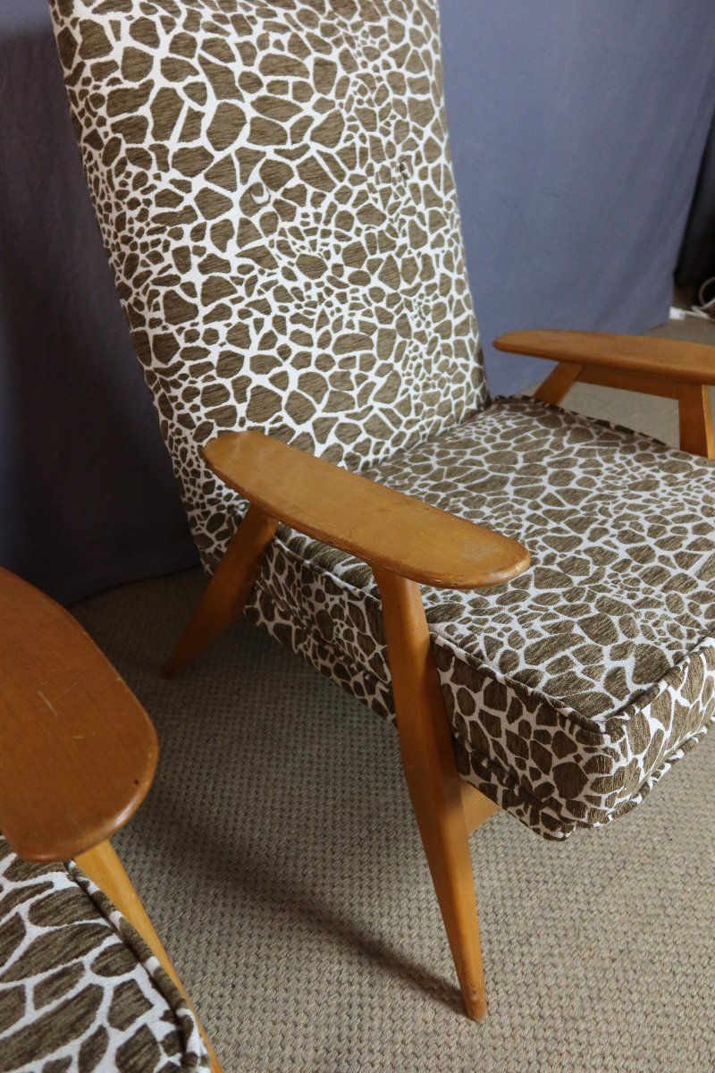 Pierre Guariche Armchairs For Steiner-photo-6