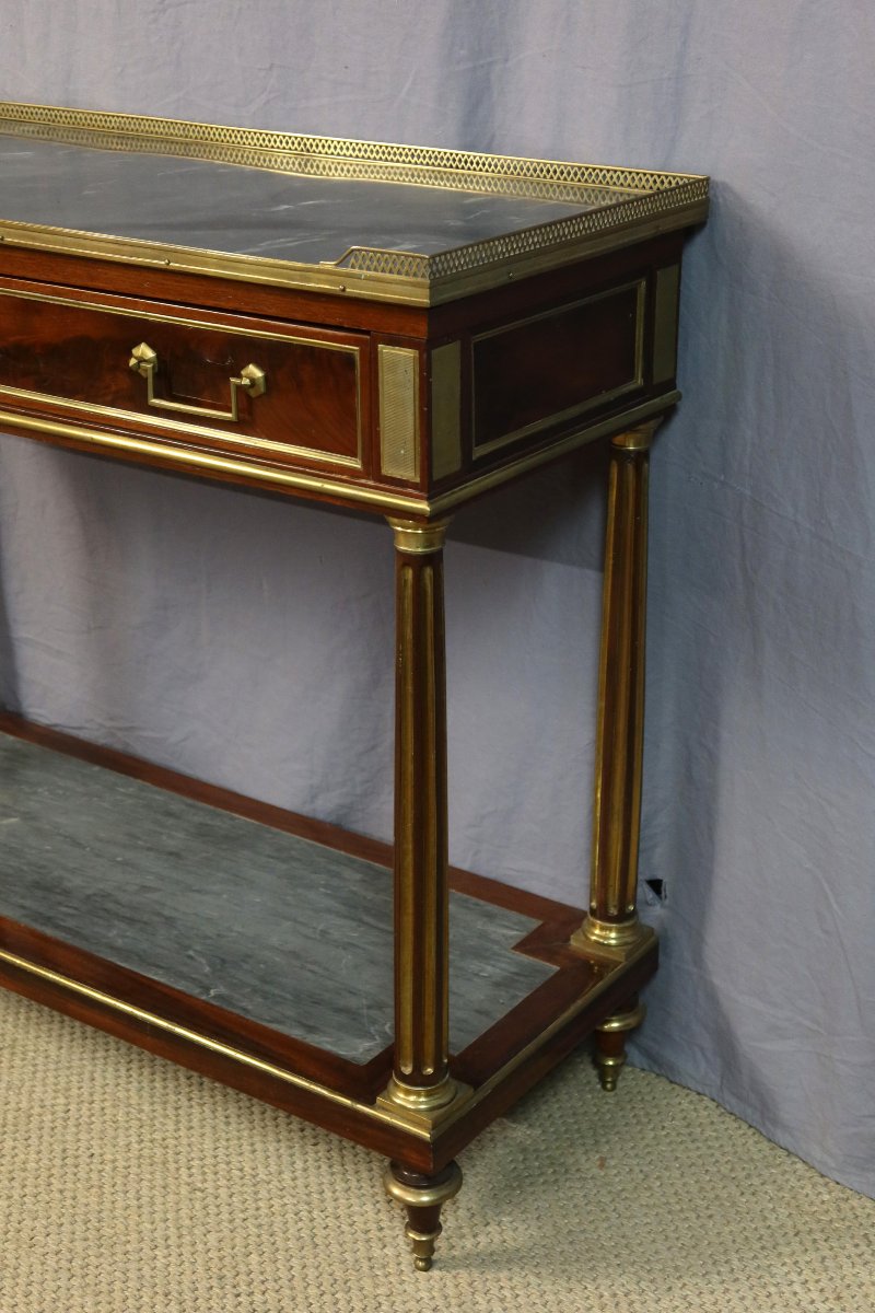 Louis XVI Console Table, Late 18th Century-photo-2