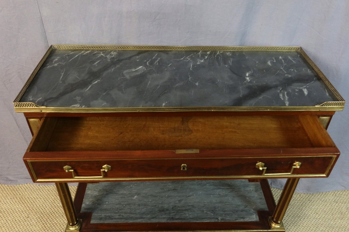 Louis XVI Console Table, Late 18th Century-photo-6