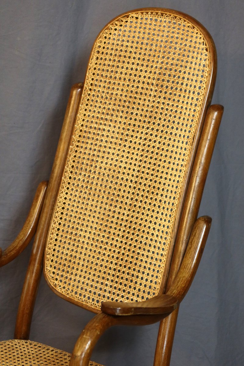 Cane Chair In The Thonet Style-photo-2
