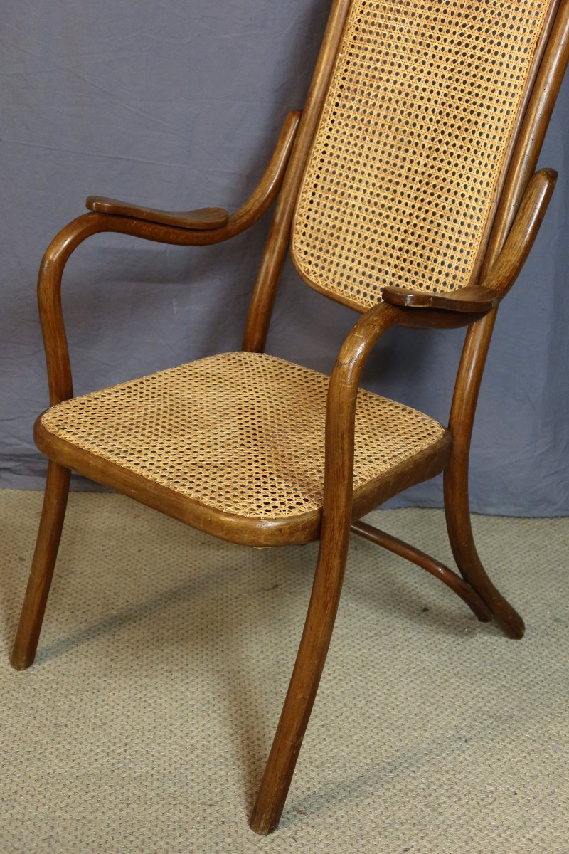 Cane Chair In The Thonet Style-photo-3