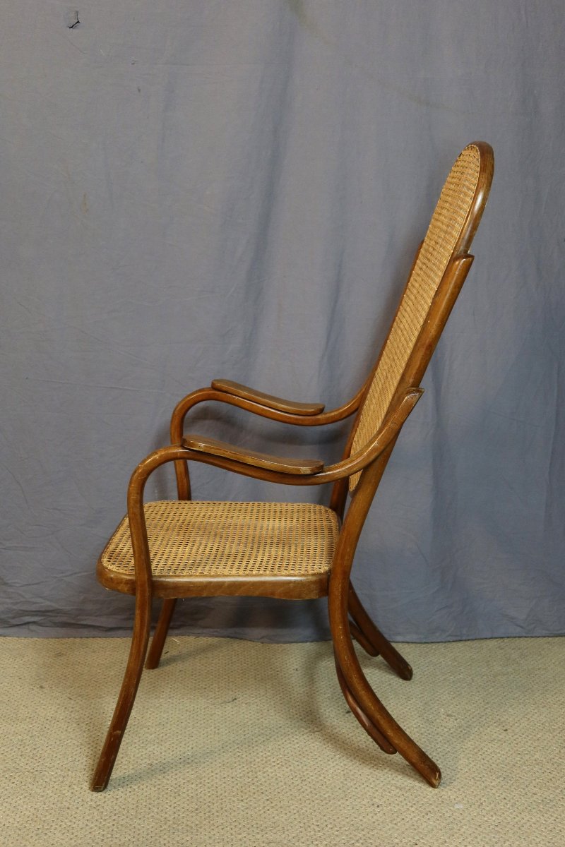 Cane Chair In The Thonet Style-photo-4