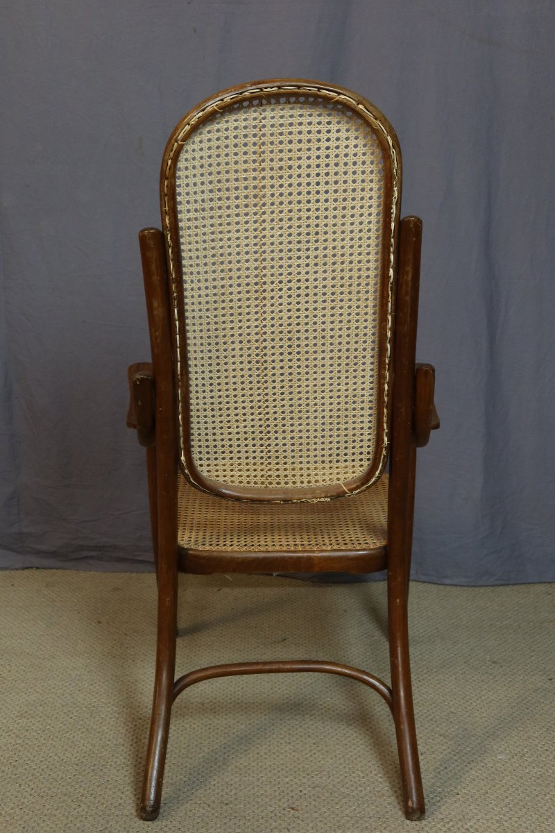 Cane Chair In The Thonet Style-photo-1