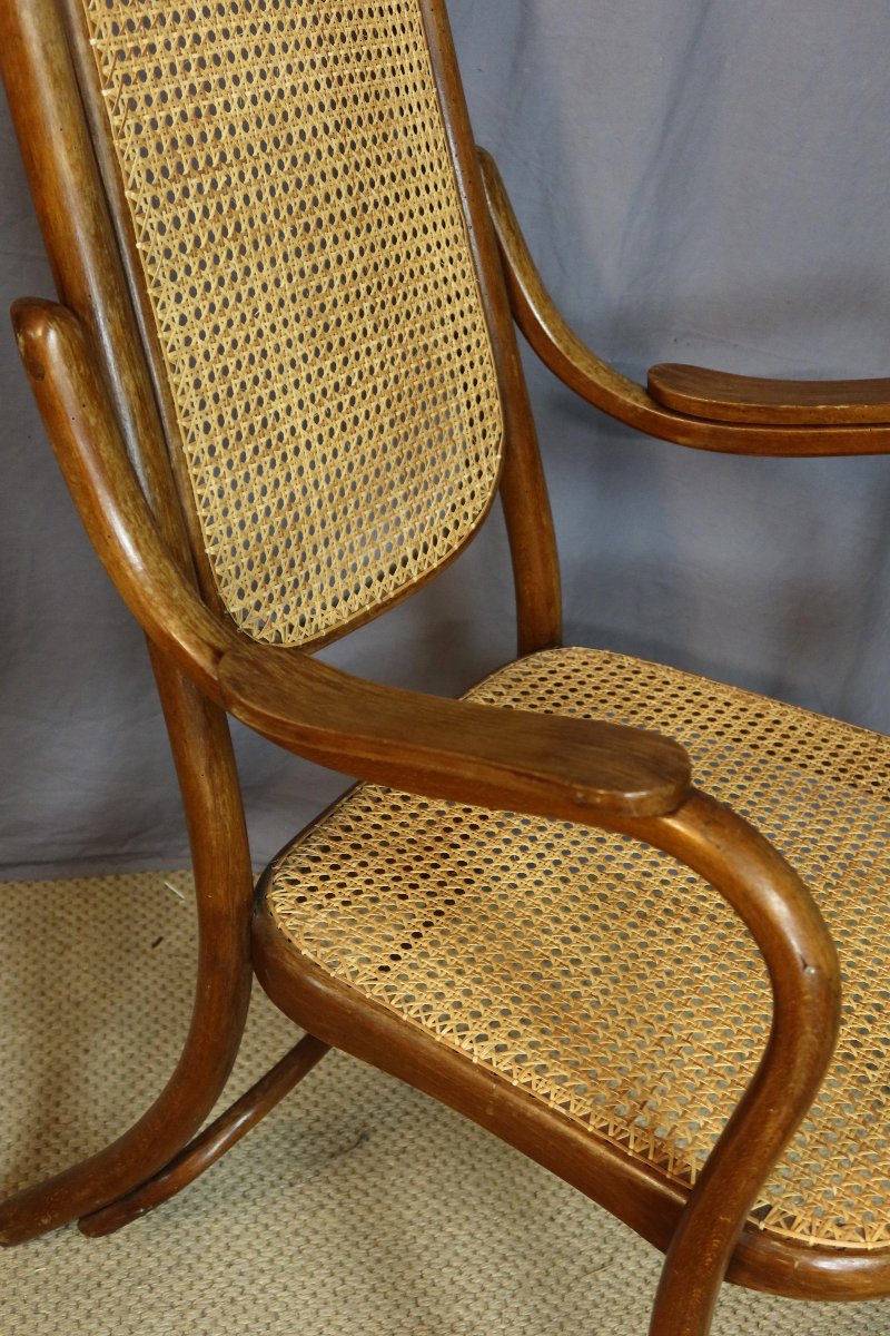 Cane Chair In The Thonet Style-photo-5