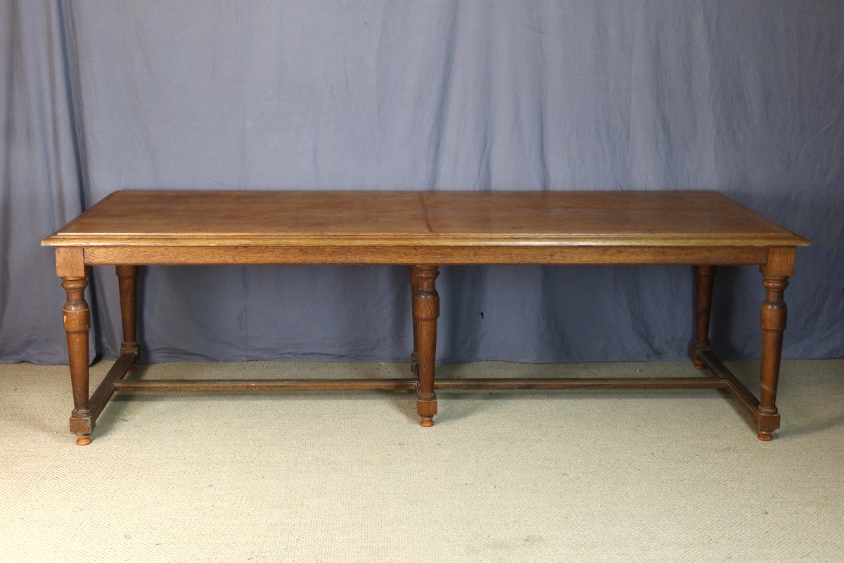Large Dining Table, 19th Century-photo-2