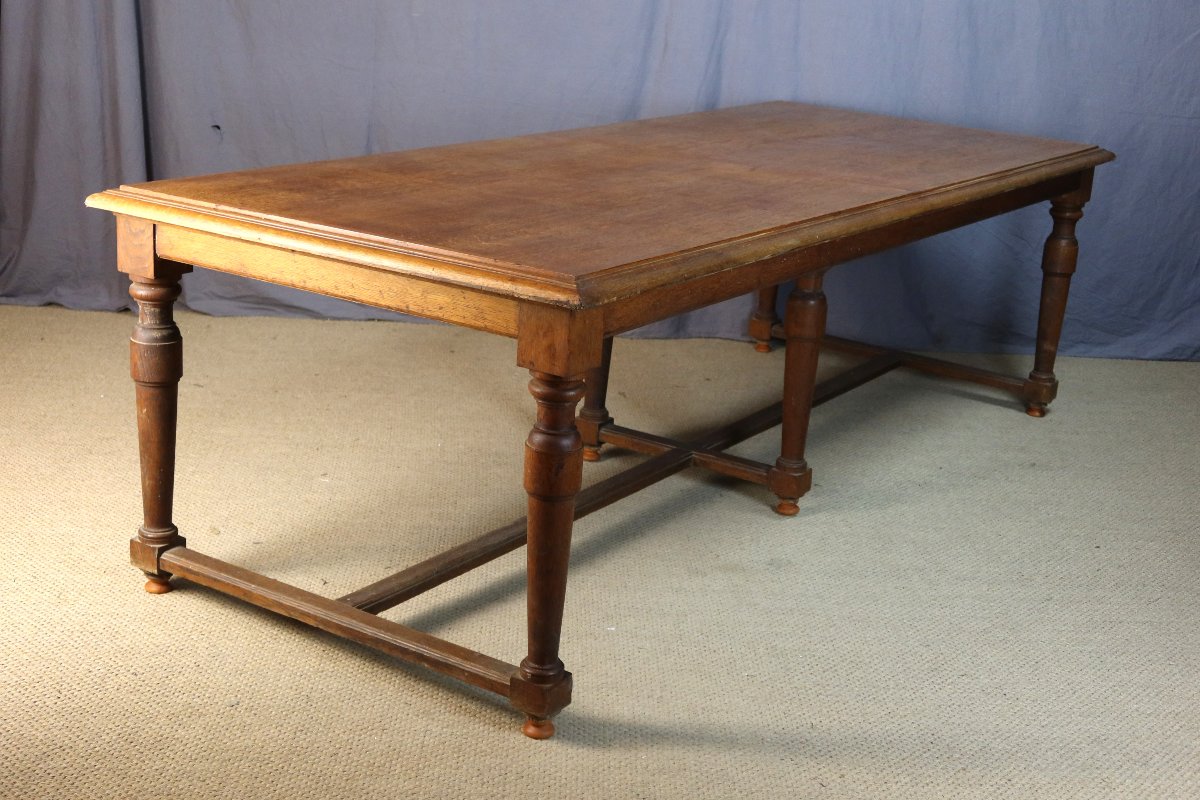 Large Dining Table, 19th Century-photo-3