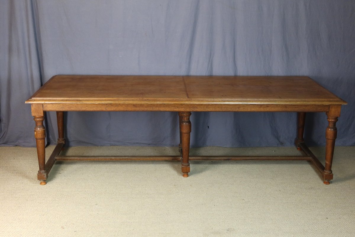 Large Dining Table, 19th Century-photo-4