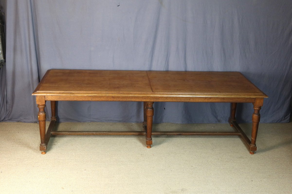 Large Dining Table, 19th Century-photo-1