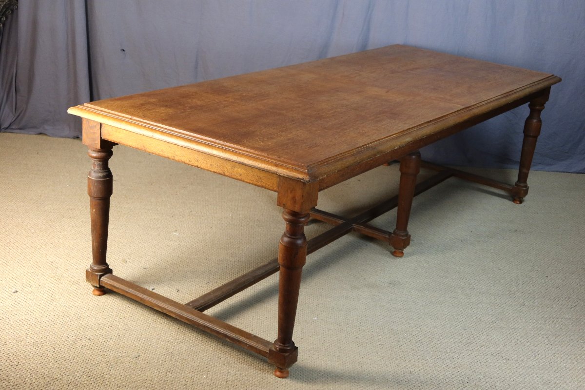 Large Dining Table, 19th Century-photo-6