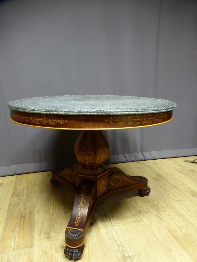 Pedestal Table Charles X