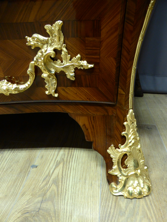 Commode Tombeau Louis XV Marquetry XVIII-photo-5