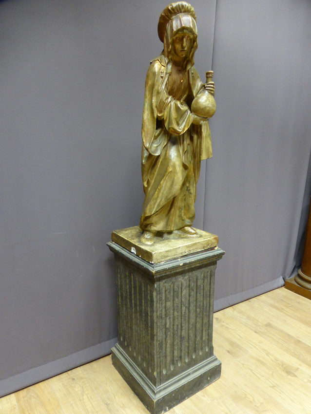 Statue Sainte Marthe XIX -photo-2