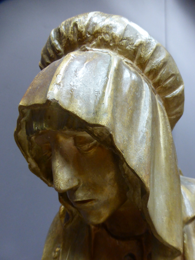 Statue Sainte Marthe XIX -photo-4