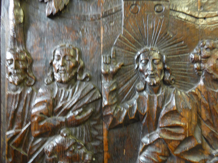 Religious Carved Panel XVII-photo-2