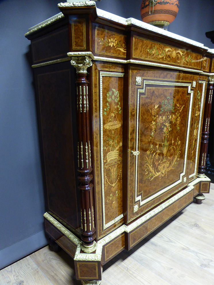 Buffet Marquetry Napoleon III-photo-4