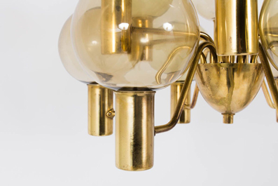 Pair Of Scandinavian Chandeliers By Hans Agne Jakobsson-photo-4