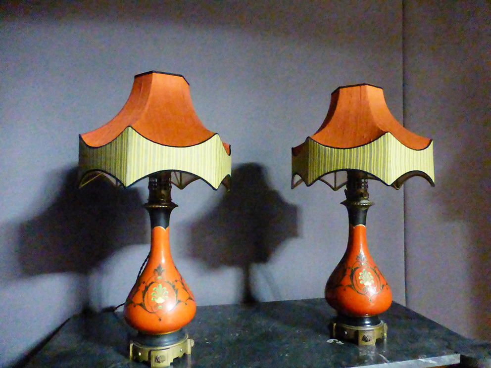 Paire De Lampes 