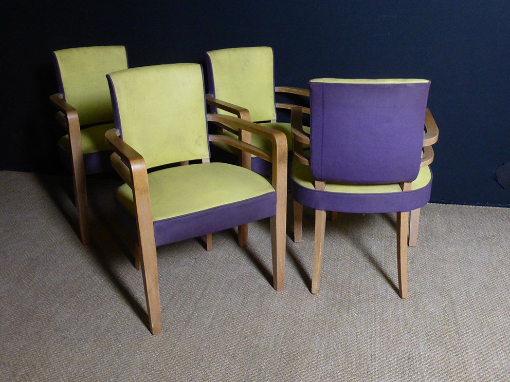 Suite Of Four Armchairs XX