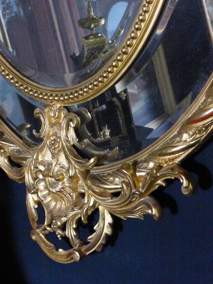 Large Napoleon III Mirror With Reserves-photo-7