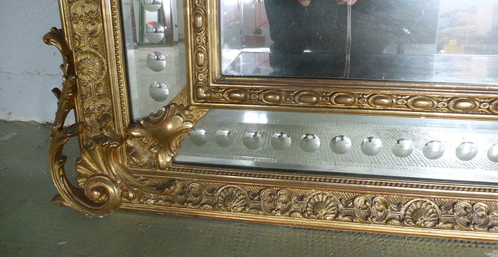 Napoleon III Mirror With Reserves-photo-4