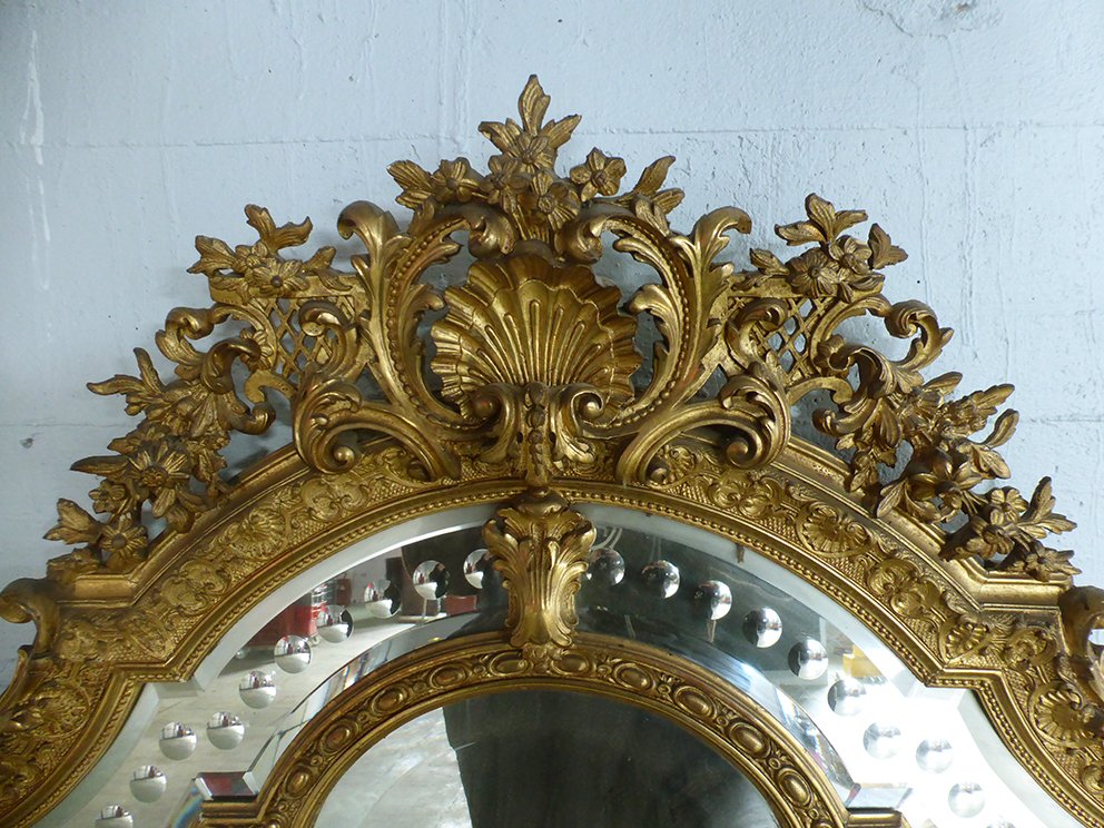 Napoleon III Mirror With Reserves-photo-5