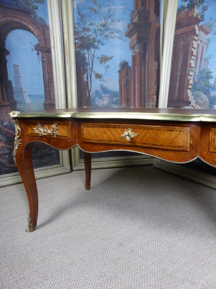 Louis XV Marquetry Desk-photo-7