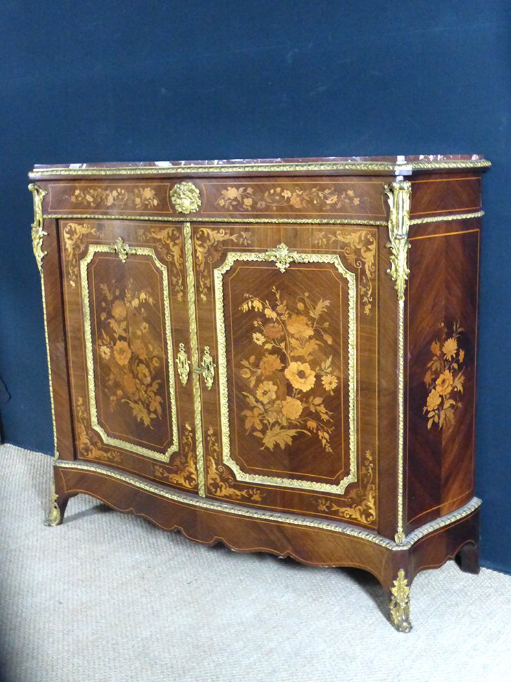 Napoleon III Marquetry Buffet-photo-2