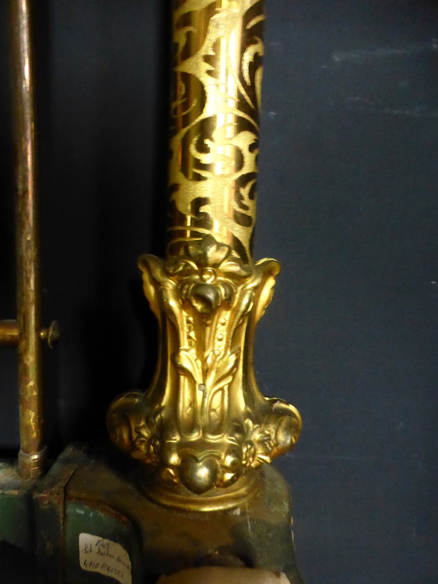 Napoleon III Golden Iron Bed-photo-4