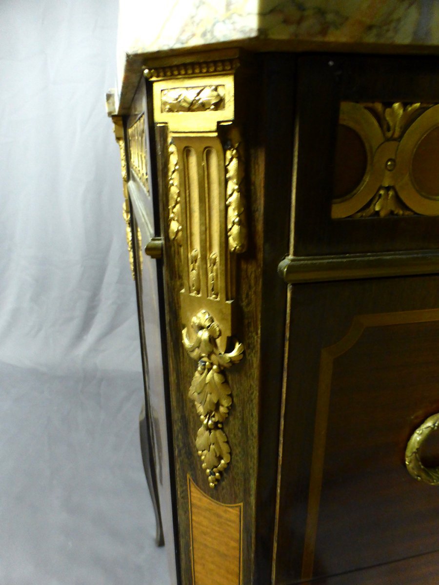 Commode Style Transition Louis XV-photo-1